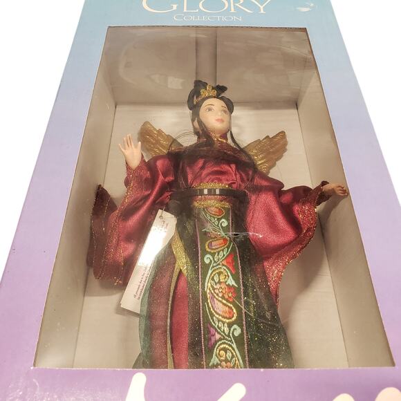 Della Reese's Doll Angel Glory Collection Zhin Gui Asian American 8101 NRFB - Picture 2 of 13